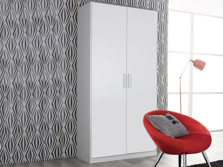 Kinderkast Albano 2 deuren Wit