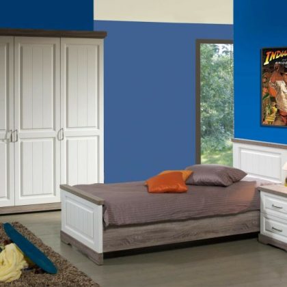 Complete Kinderkamer Ivana II 90x200cm Truffel/Porselein