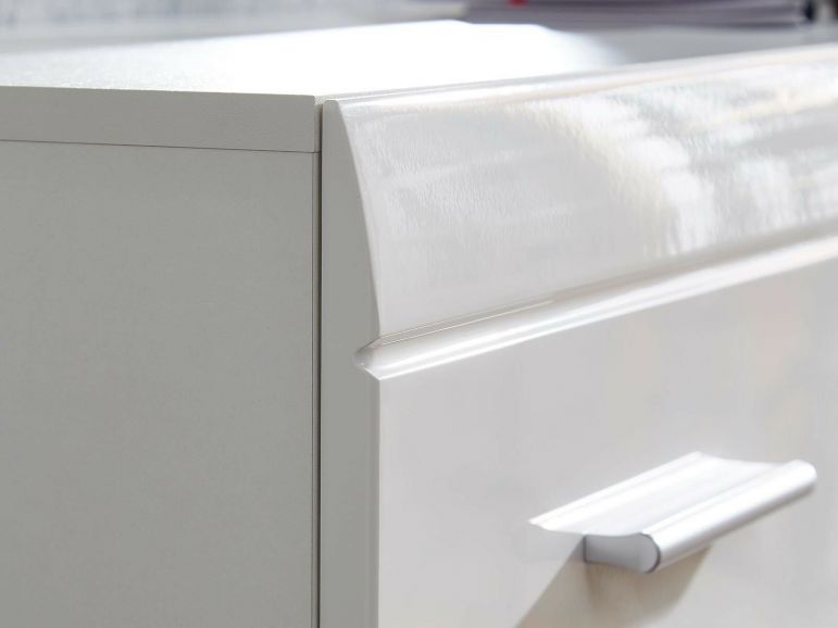 Schoenenmeubel PITTA 2 Deuren Hoogglans Wit - Afbeelding 3