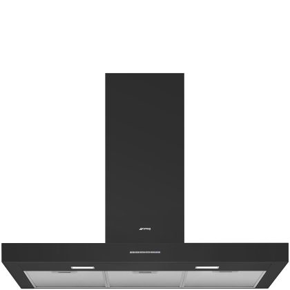 Smeg KBT900AE Schouwkap Antraciet 90cm