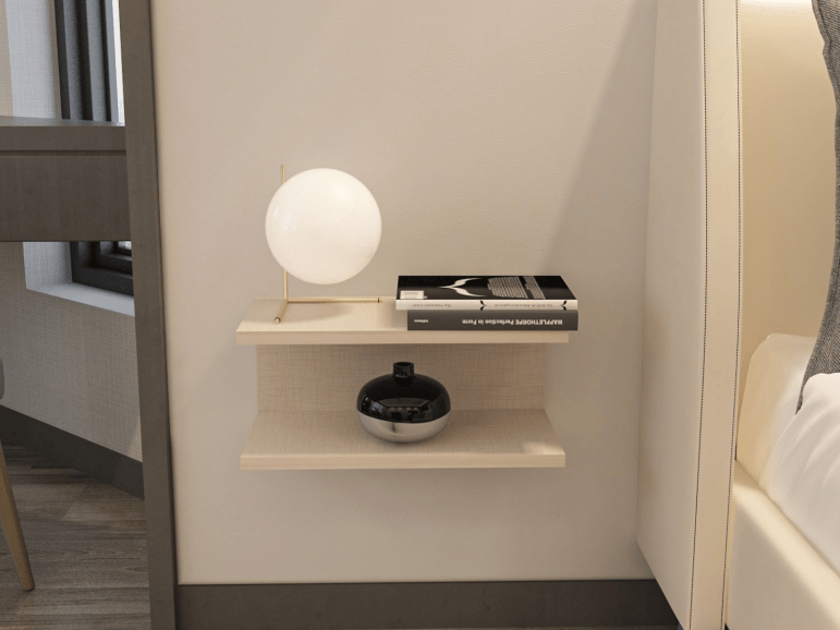 Zwevend Nachtkastje Ramen 45cm Kasjmier