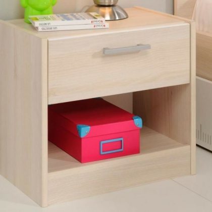 Kindernachtkastje Carl Gerookte Acacia