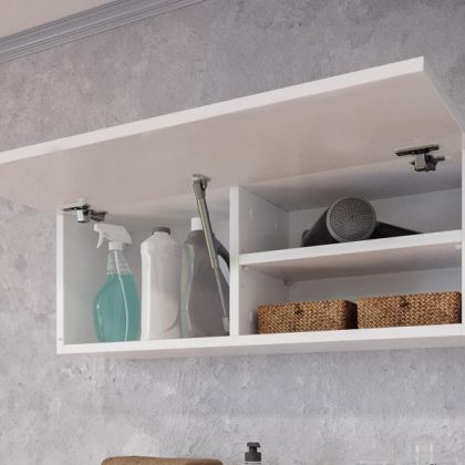 Horizontale Wandkast Olaf 80cm Wit