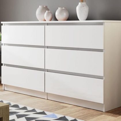 Commode Maliwa 6 lades Wit