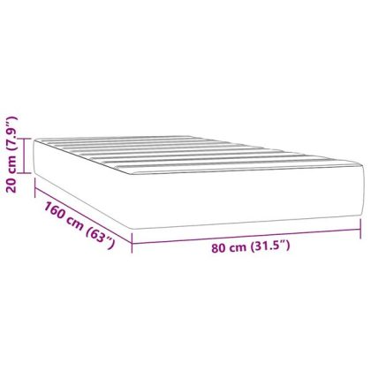Junior matras 90x200 cm – medium