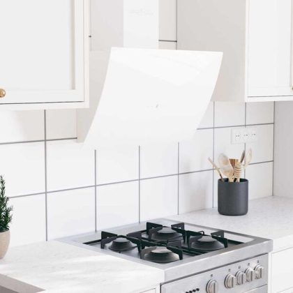 Afzuigkap RVS – wandmodel